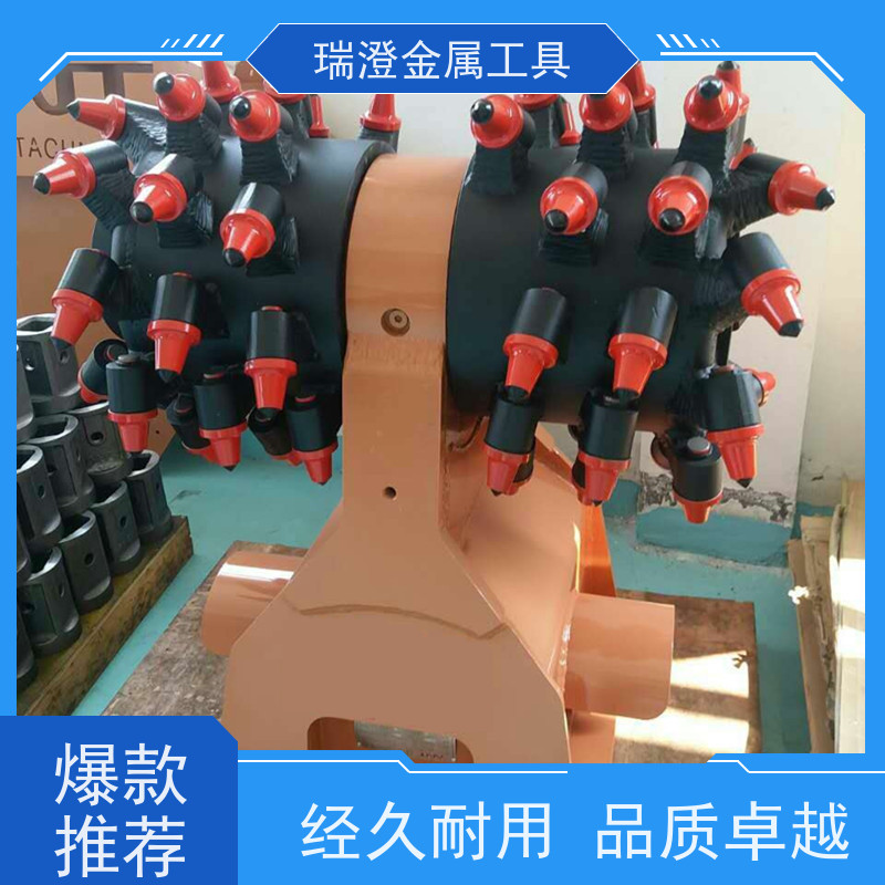 瑞澄金属工具 沟槽挖掘 挖机横向铣挖头 操作简单 品质优良