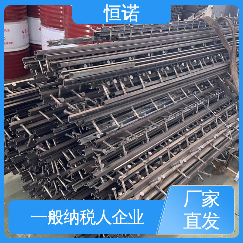 恒诺 长度可选 防腐牢固耐用 带齿热轧预埋槽道