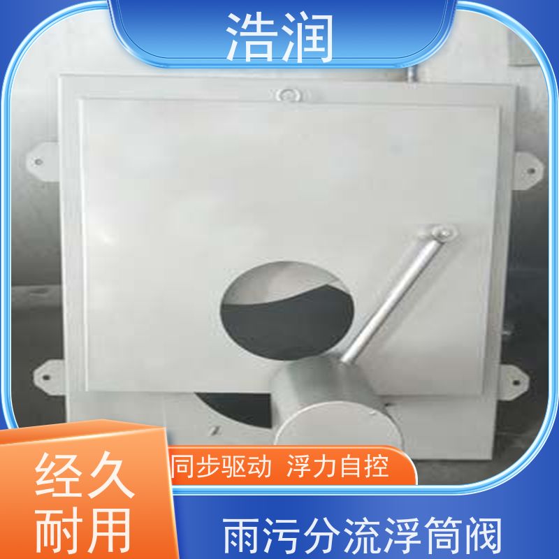 浩润 长期供应 雨污分流浮筒限流阀 HRFYJW 品质可信
