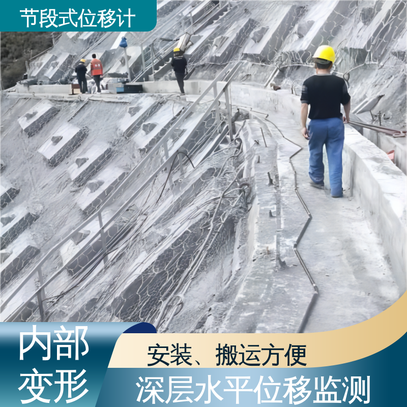  边坡坡面健康监测 深层位移声光预警 分段式测斜仪 实时在线测量