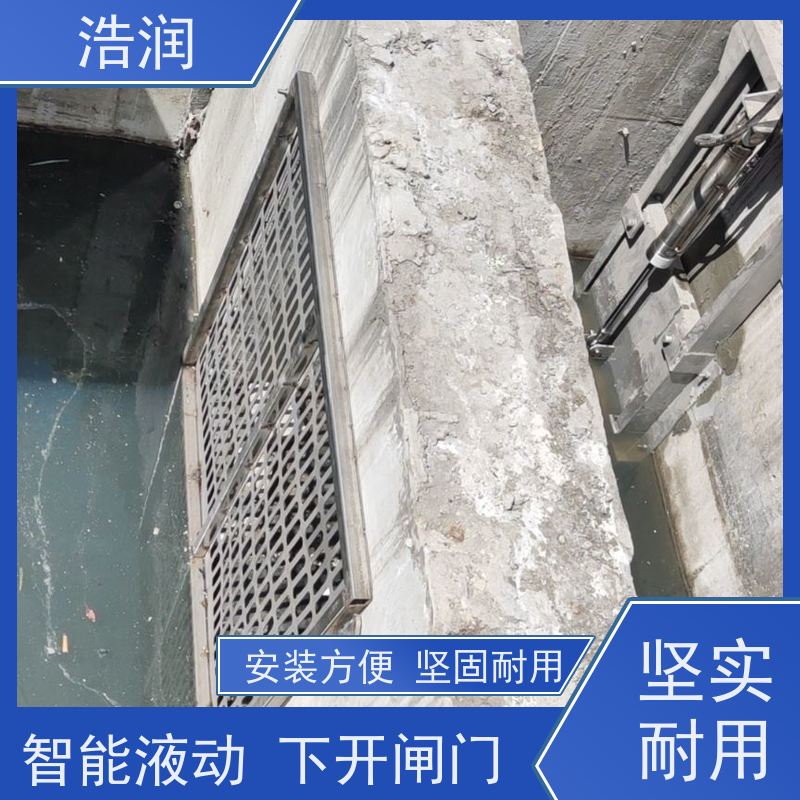 浩润 液动平板闸门 运行平稳 做工精细 货源充足