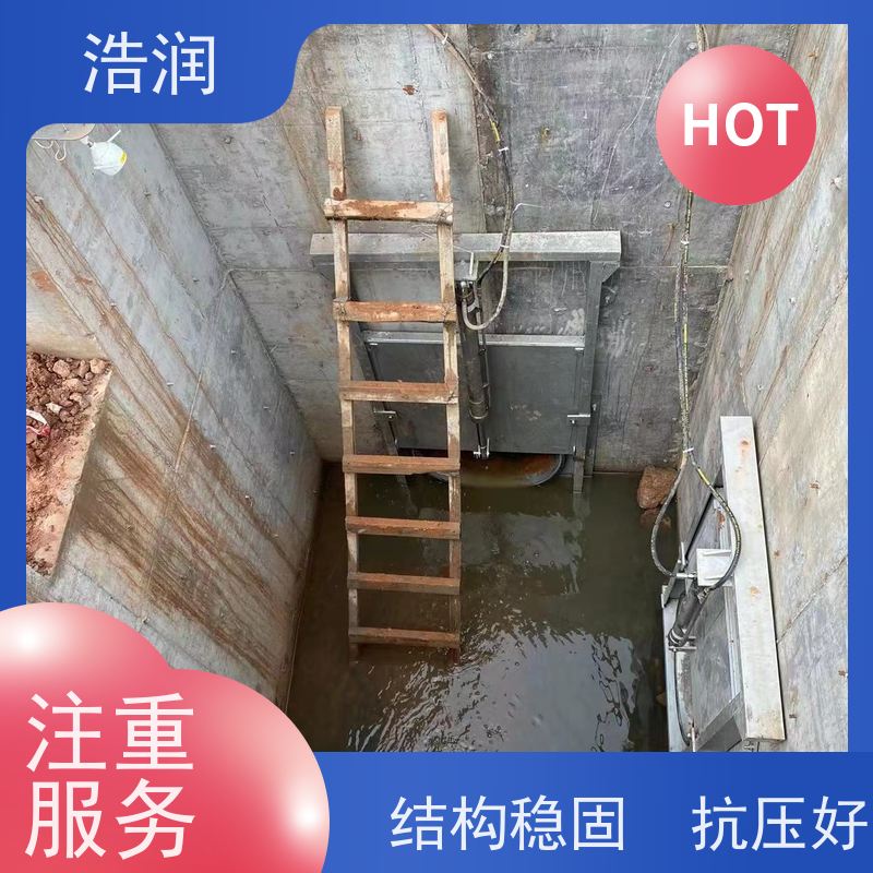 浩润 液压限流闸门 运行平稳 做工精细 品质可信