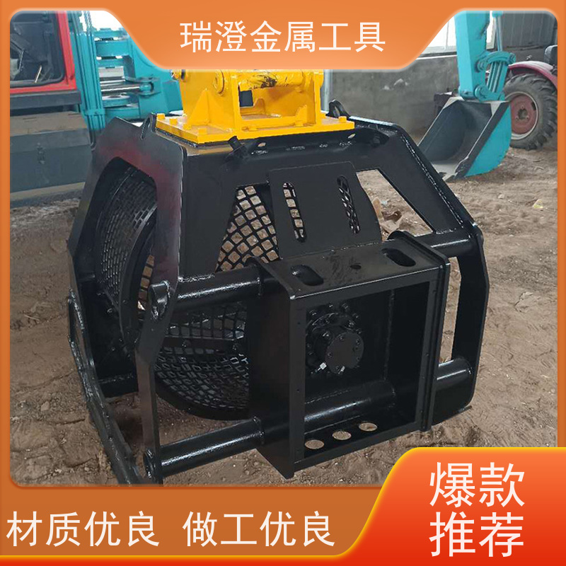 瑞澄挖机属具 矿渣分级 液压滚筒筛设备 连续作业 品质优良