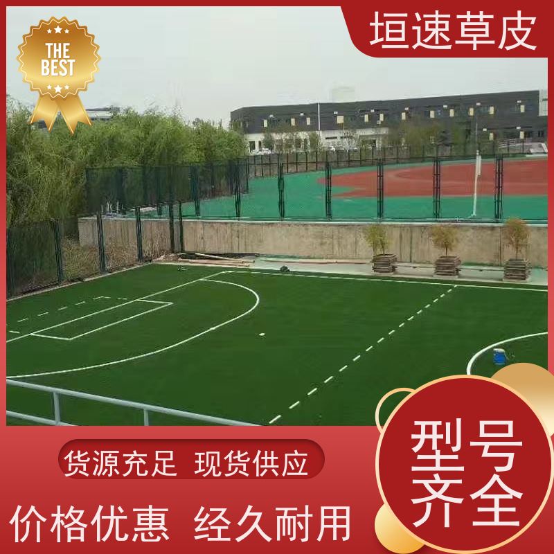 垣速 浙江网球场草坪安装 校园足球场建设环保耐磨 篮球场草坪施工队