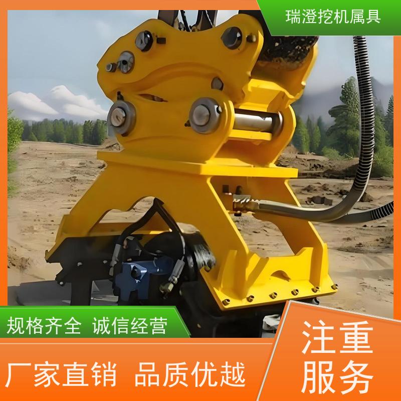 瑞澄金属机具 路基护坡 液压平板振动夯 连续作业 源头厂家