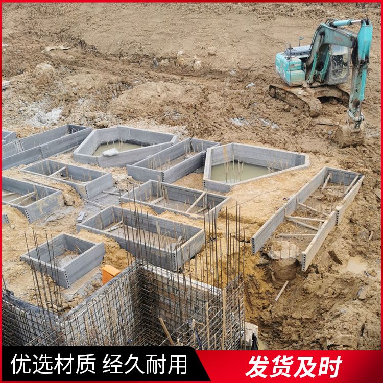  港德基础承台预制砖胎膜厂家直供 易切割 安装方便