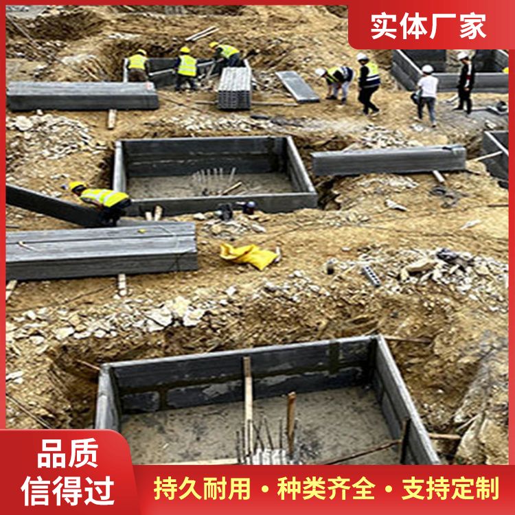  成品砖胎膜承台砌筑材料供应 空气隔声40 易切割 施工快