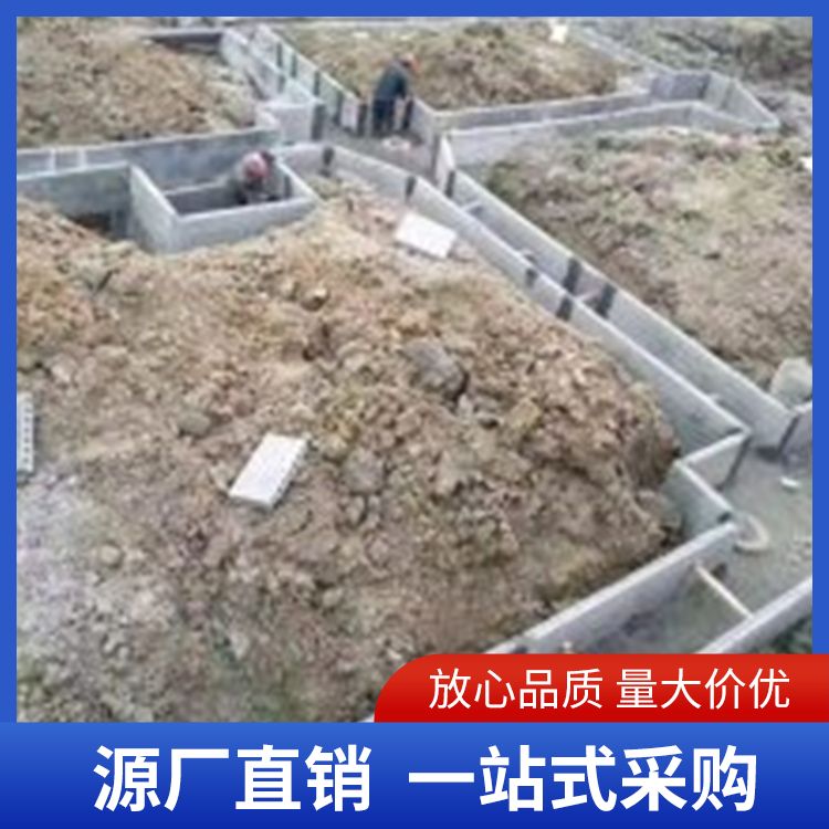 灰色一级预制板桩 基础板 宽度60cm 抗震优 强度6