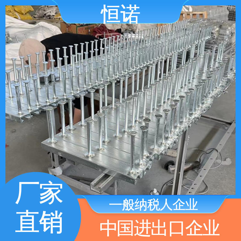 恒诺 支持异形件定制 符合国标 源头工厂 热镀锌带齿哈芬槽钢