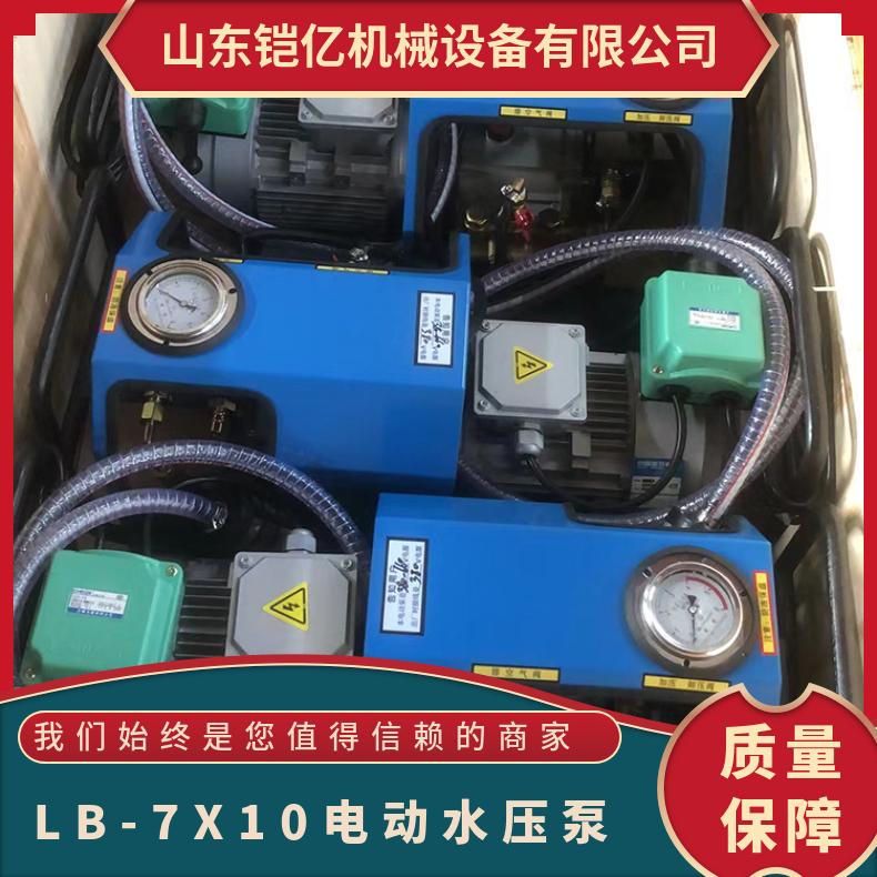LB-7X10硫化机电动水压泵使用方式及参数要求