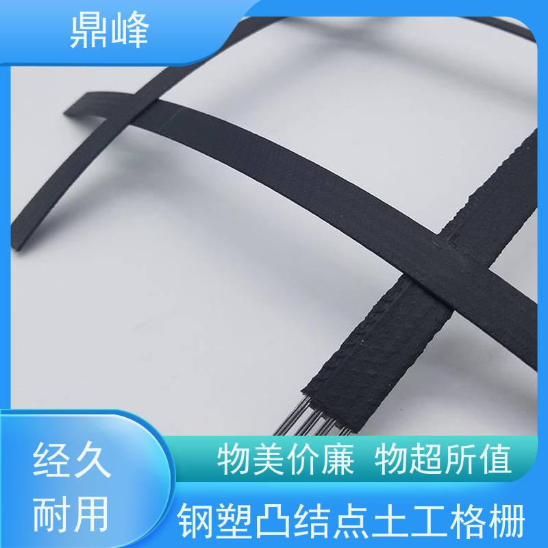 鼎峰 钢塑粘焊土工格栅 施工方便快捷 能够在各种恶劣环境下使用