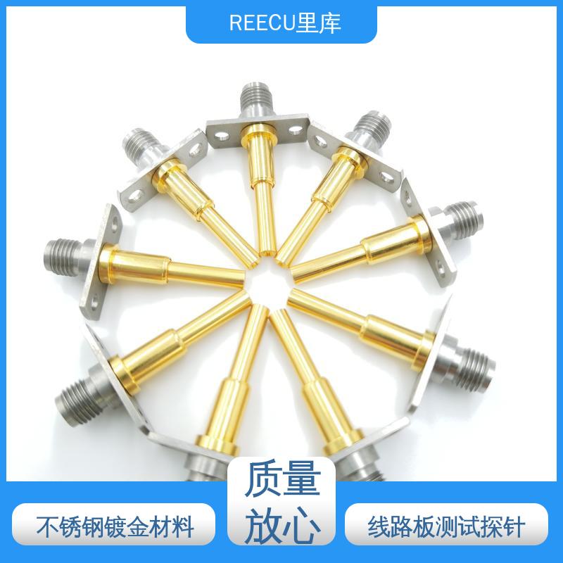 REECU 里库 间距为4MM的PAD测试探针 货源充足 外壳铍铜镀金材质 