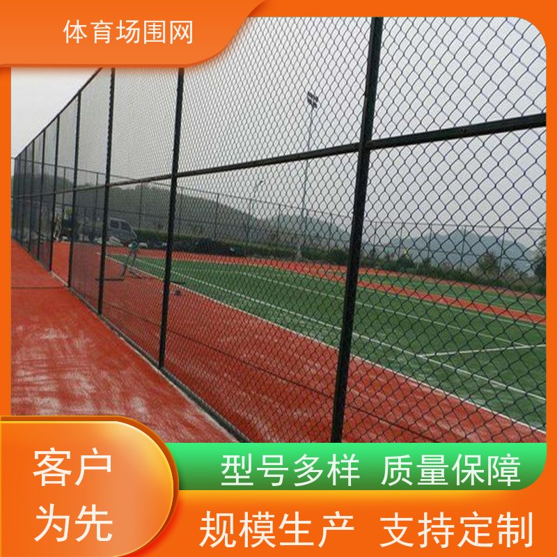 联利 浸塑喷涂 口字形球场围网 体育训练场围栏 包塑勾花网护栏 可定制