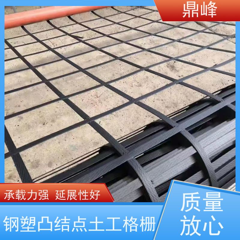 鼎峰 钢塑土工格栅 抗腐蚀 具有较高的抗拉强度