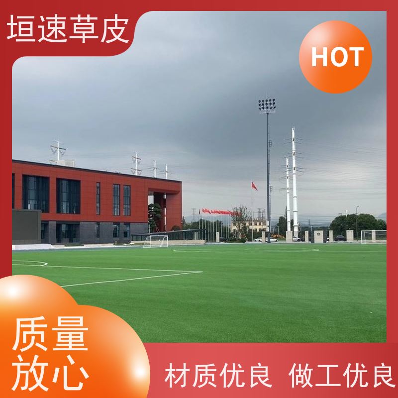垣速 湖州棒球场草坪铺设 建造笼式足球场耐用强劲 人造草网球场单价