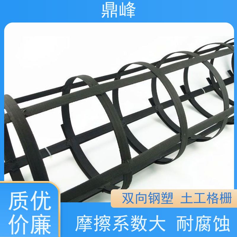 鼎峰 钢塑凸结点土工格栅 材质优良 具有一定的柔软性