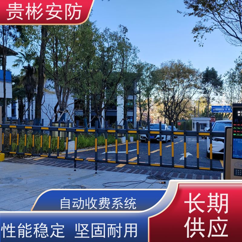 贵彬安防 小区门禁升降杆 停车场遥控道闸 全自动系统 供货及时