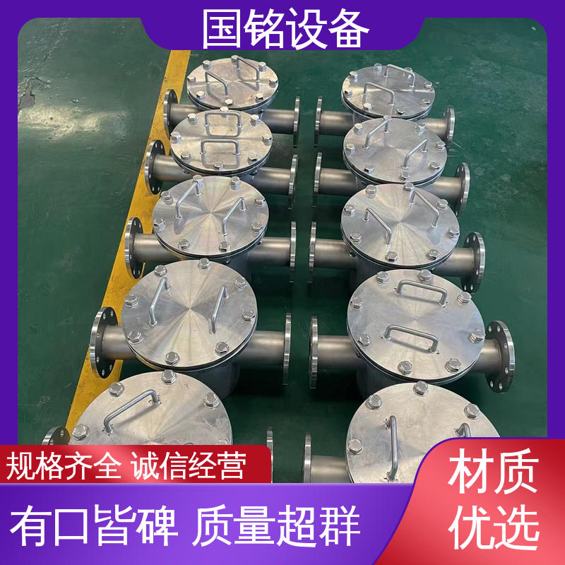 国铭设备 易于安装 自动式除铁器 弱磁性氧化物 法兰可定制