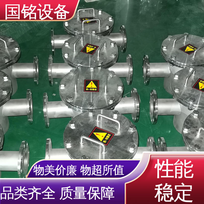 法兰可定制 自动式永磁式除铁器 除磁率高 国铭设备