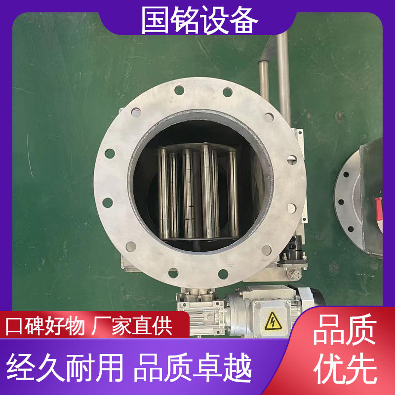 国铭设备 旋转式格栅 电磁除铁器批发 易于安装 正负极材料除磁