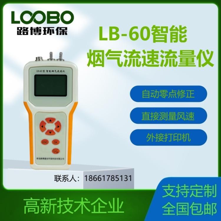 烟气流速监测仪LB-60烟尘采样器 烟 气流速检测仪