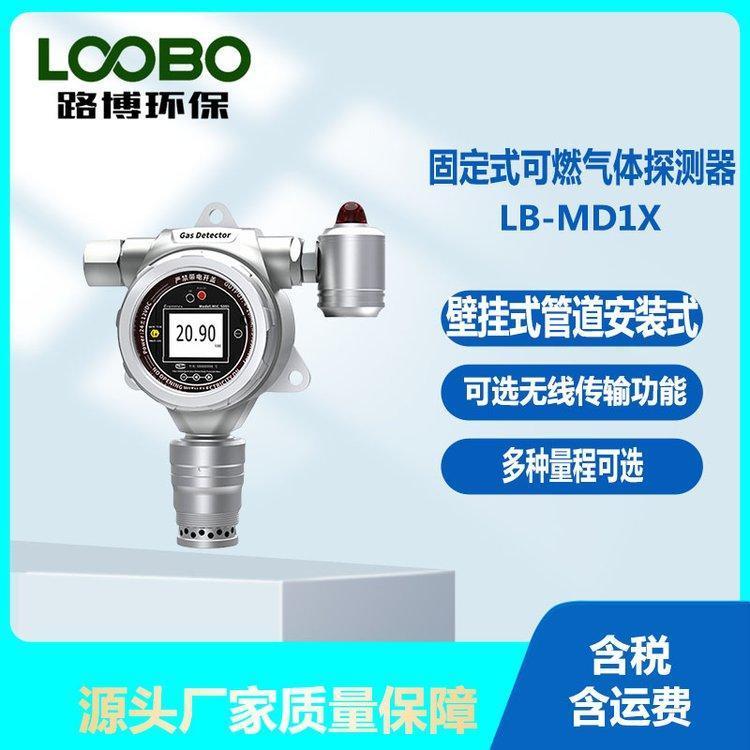 固定式可燃气体探测器 三线制4-20mA 可选无线传输功能 壁挂式 管道式