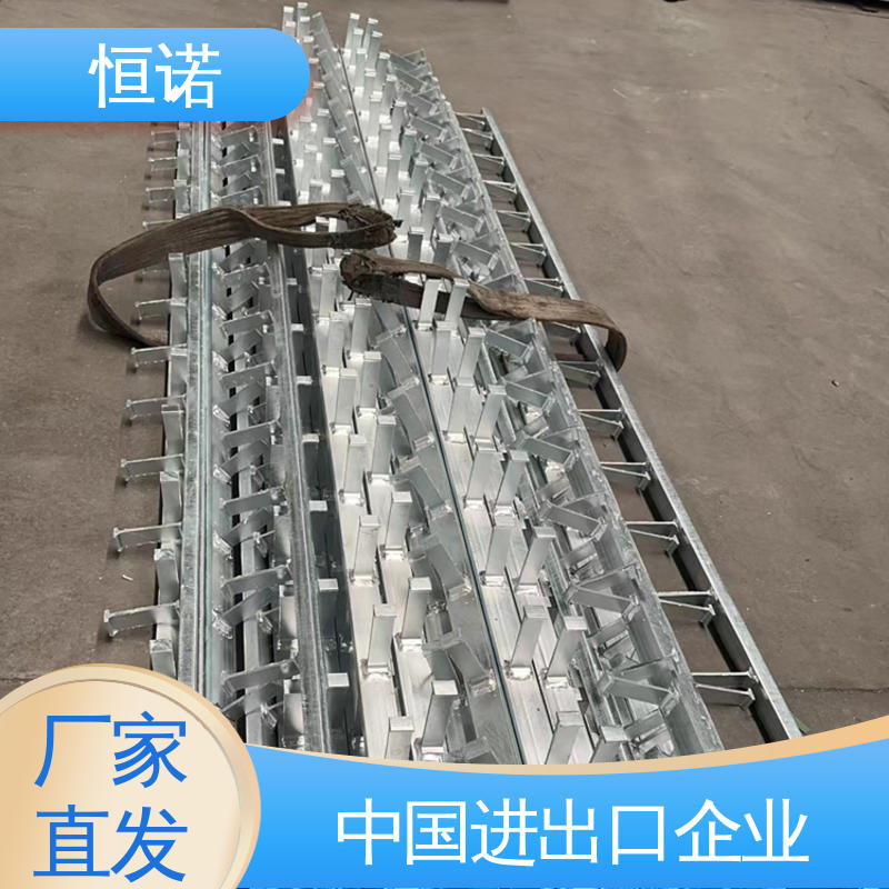 槽式预埋件 支持异形件定制 装置便捷抗拉强度大 厂家供应 恒诺