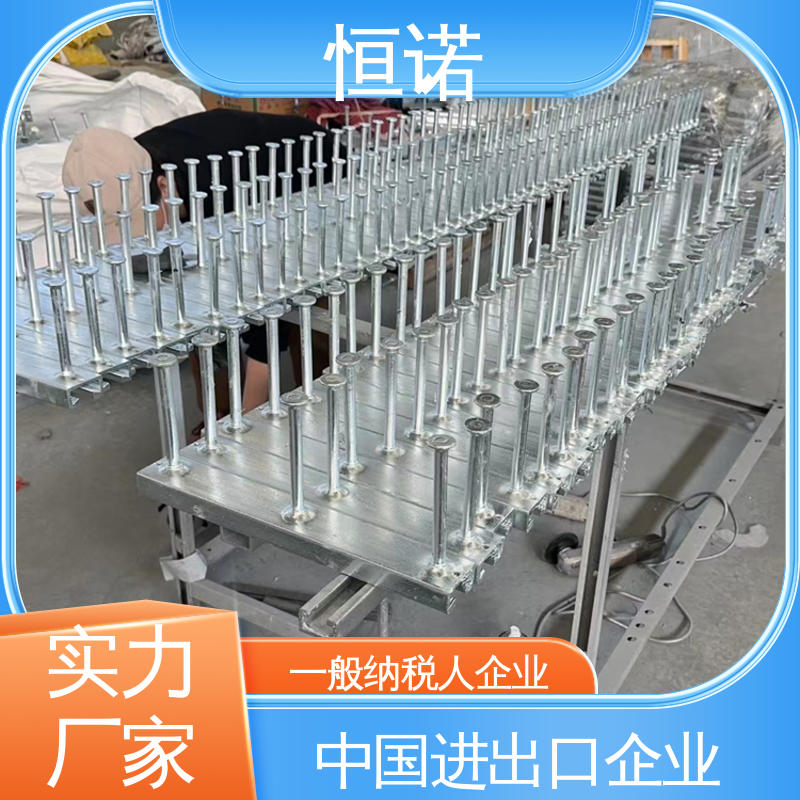 可邮寄样品 带齿管廊槽式预埋件 坚固耐用 恒诺