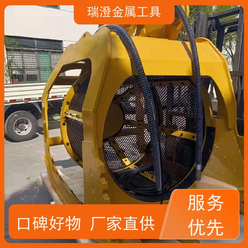 瑞澄挖机属具 矿石分级 挖掘机滚筒筛 节省人工 厂家供应