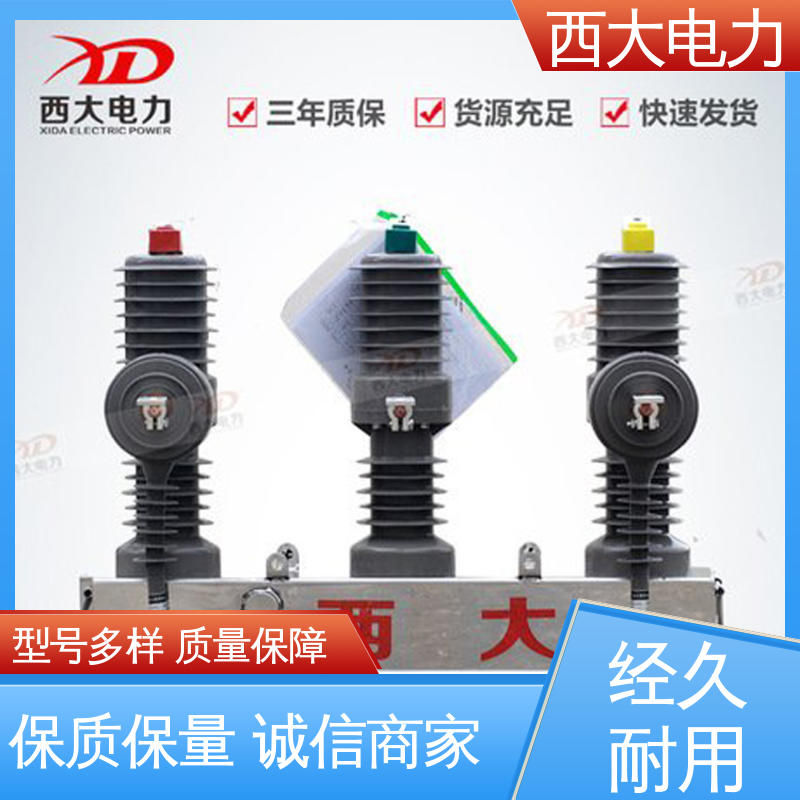 西大电力 型号和资质齐全 户外柱上高压真空断路器 ZW43-12