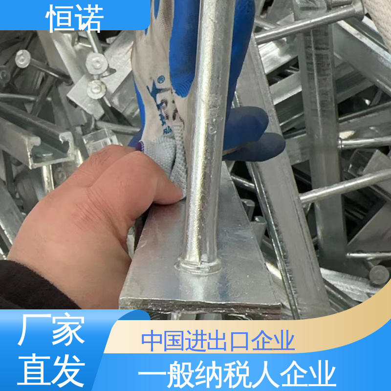 实体厂家 带齿热镀锌预埋槽道 订做异型件 恒诺