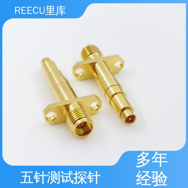 REECU 里库 应用广泛 不锈钢镀金材料 间距为4MM的PAD测试探针