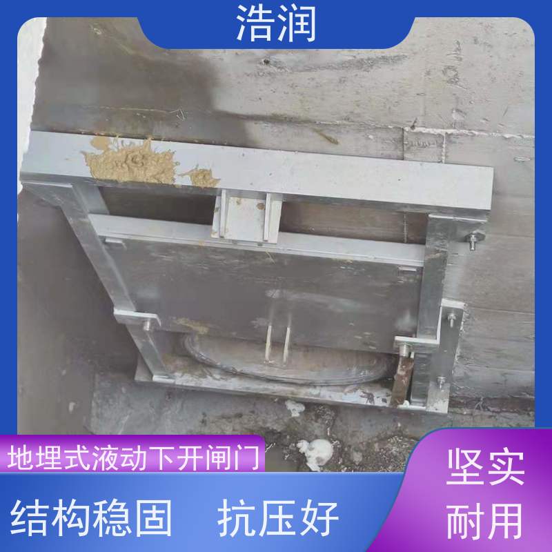 浩润 液动下开闸门 运行平稳 做工精细 诚信经营