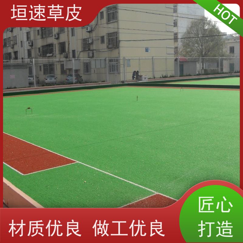 垣速 上海门球场地改造 足球场施工建设新国标 塑料草坪厂家施工工艺