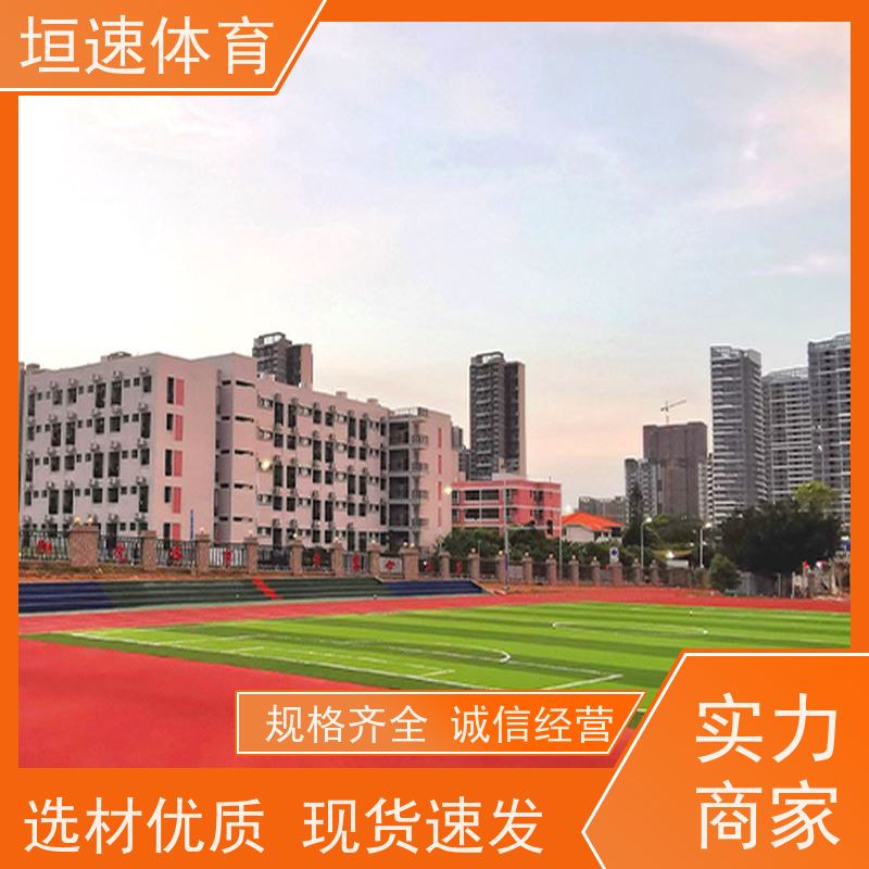 垣速 浙江橡胶体育跑道价格 聚氨酯弹性地坪承建方案 幼儿园操场跑道