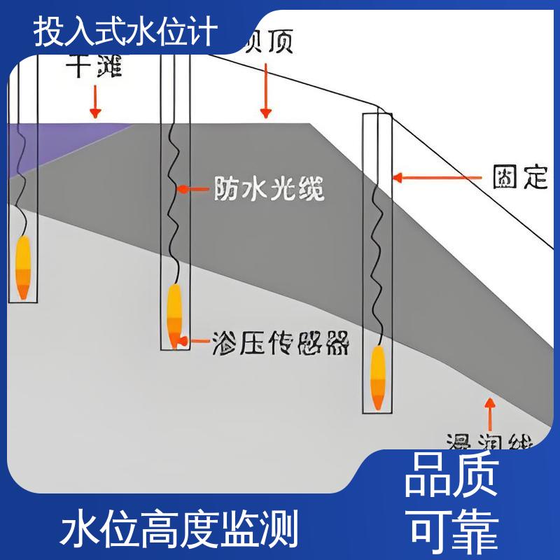 长期在线监测 测水面高度 河道 非接触式无线水位计