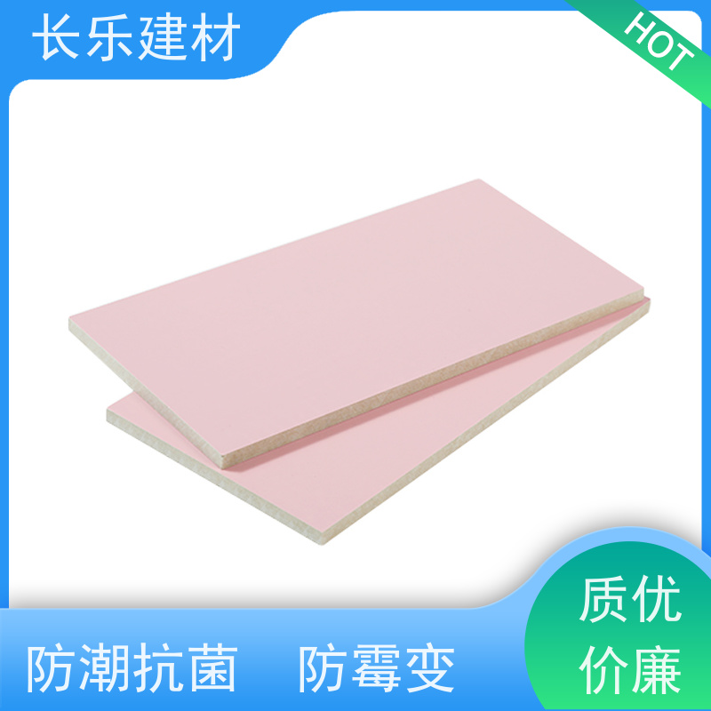 长乐建材 无机预涂板 轻质防潮 表面光洁 美观大方 耐候性好