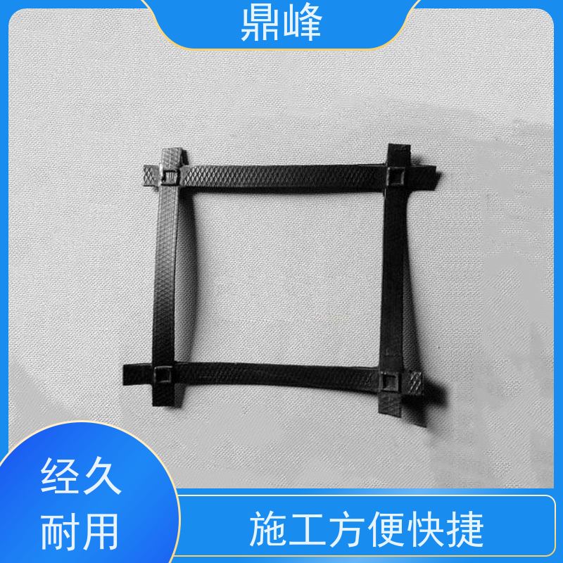 鼎峰 双向型钢塑土工格栅 摩擦系数大 能够在各种恶劣环境下使用