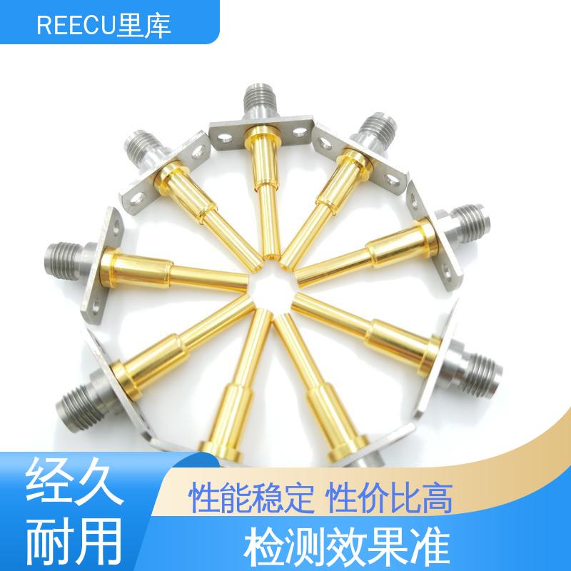 供货及时 外壳铍铜镀金材质 两针测试探针 REECU 里库