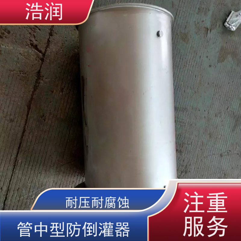 浩润 全国供应 管中型内置式防倒灌器 耐压耐腐蚀 支持加工定制
