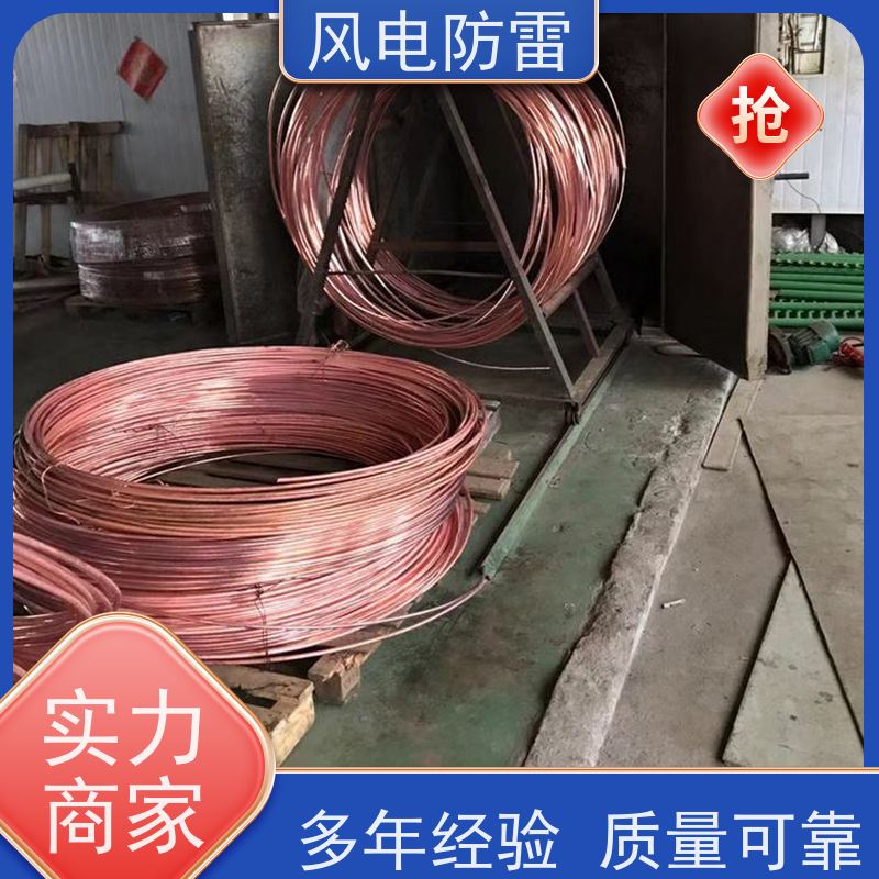 风电防雷 25*2500mm连铸铜包钢接地棒 规格齐全 可定制 降 阻材料 