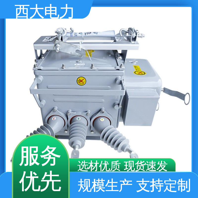 西大电力 安装方便 操作简单 户外柱上高压真空断路器 ZW20-12F