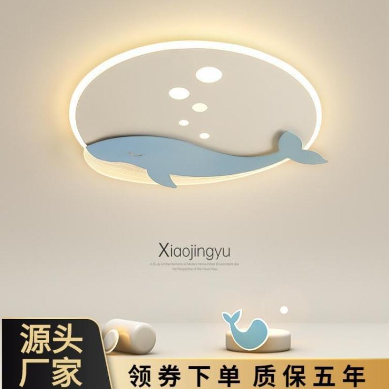 儿童房吸顶灯创意led卧室灯简约现代男孩女孩房间灯北欧灯具