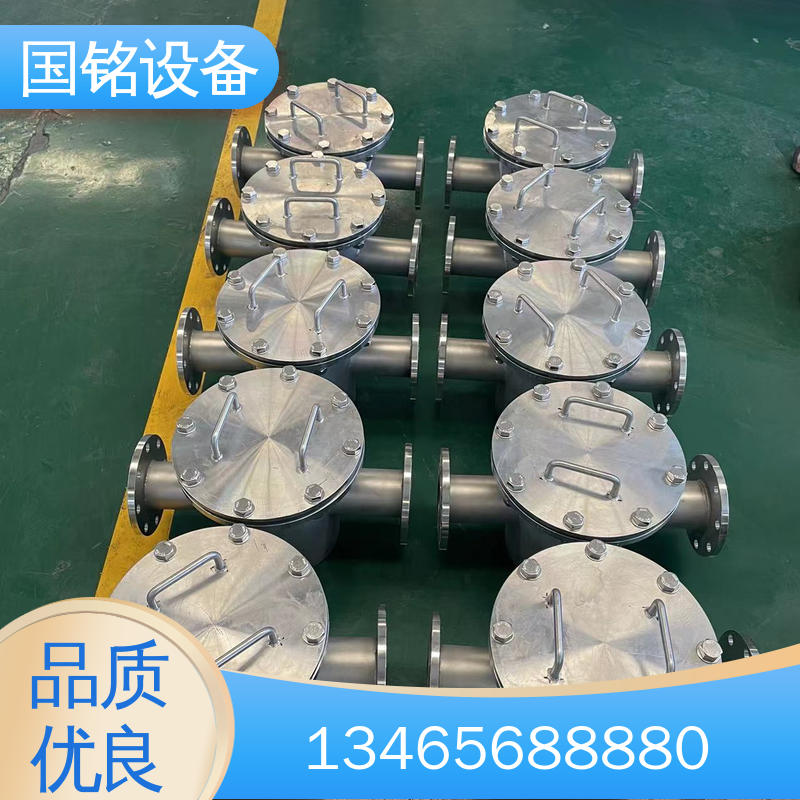 国铭设备 易于安装 法兰可定制 自动永磁除铁器