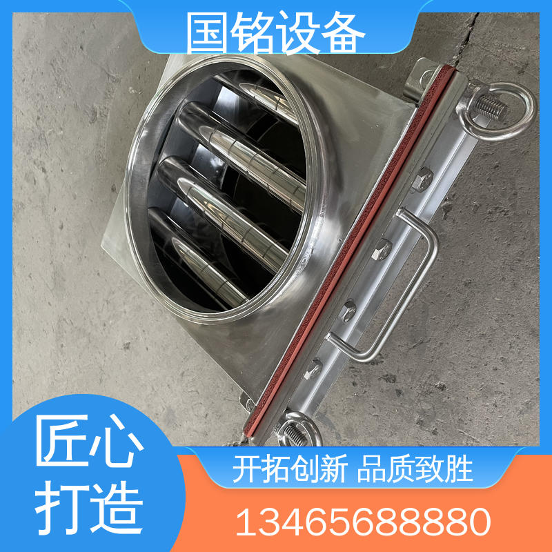 法兰可定制 强磁力永磁除铁器 弱磁性氧化物 国铭设备