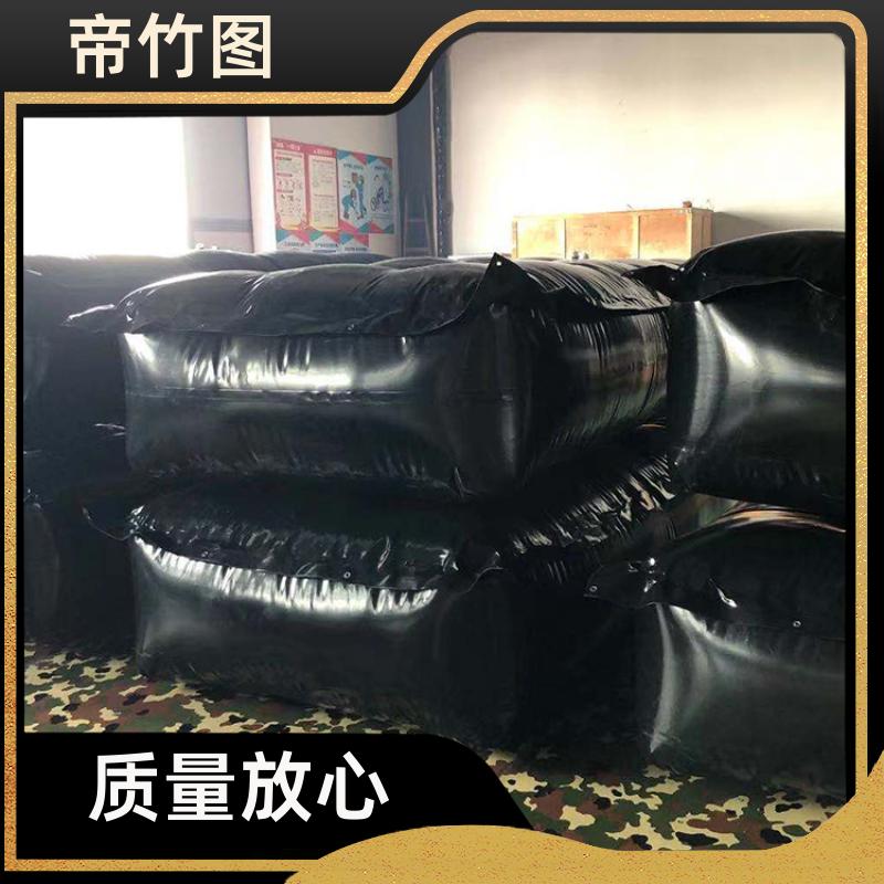 安全性能高 矿用充气气囊 充气挡风墙 生产供应 帝竹图
