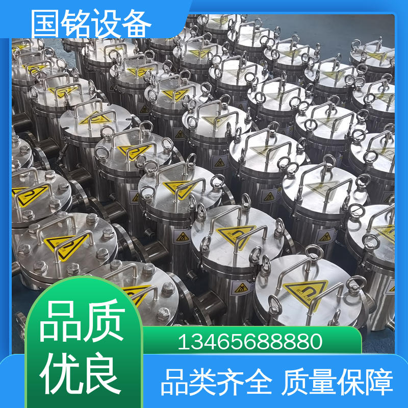 国铭设备 弱磁性氧化物 销售电磁除铁器 法兰可定制