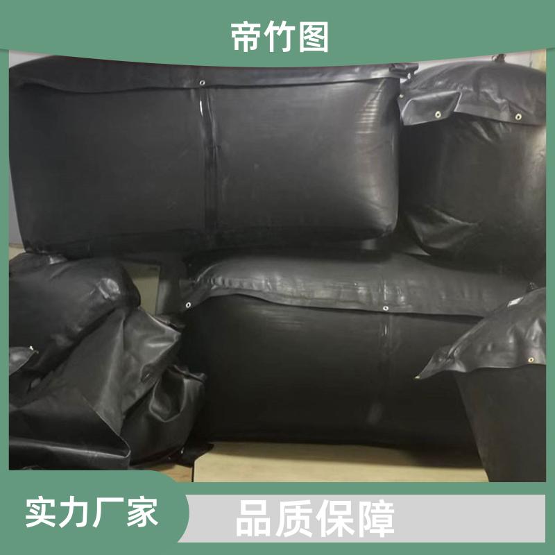 井下巷道用 塑料涂覆布充气垛 煤矿救生用密闭气囊 厂家直供 帝竹图