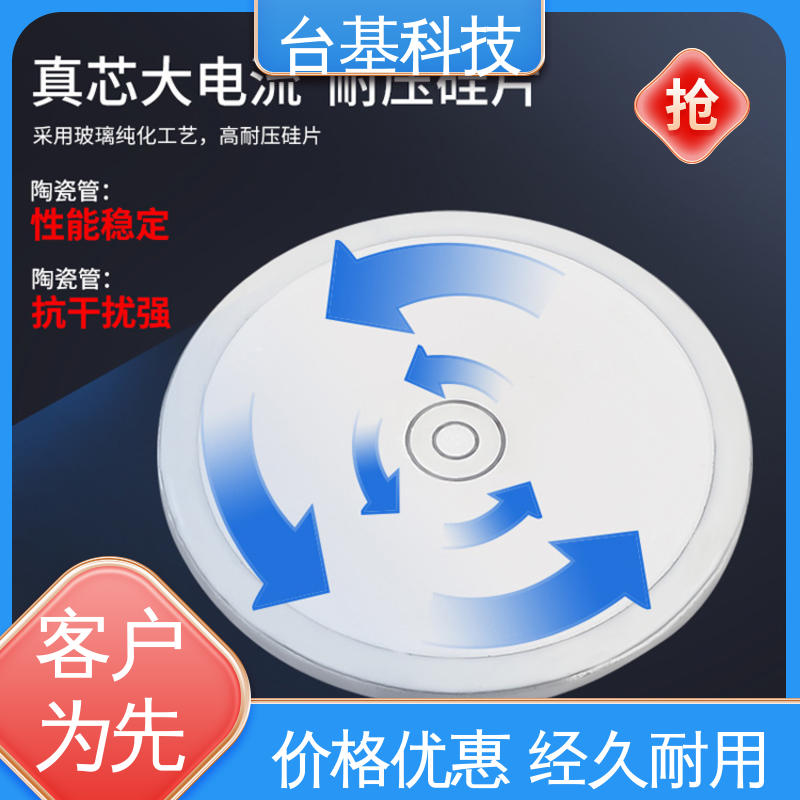 CTAIJI台基 平板式可控硅 陶瓷管封装 双面冷却 ZP-800A