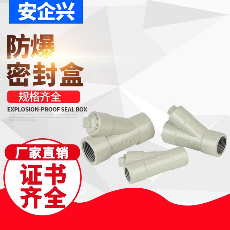 安企兴 防爆隔离密封盒 Y型接线盒定制 内螺纹穿线盒